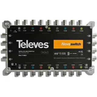 Televes Multischalter 9 in 8 Guß NEVO kaskadierb.o.NT MS98C
