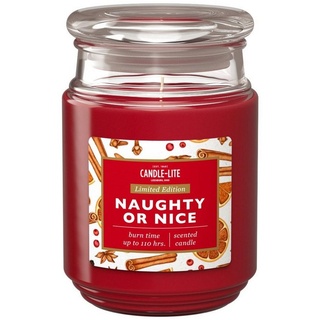 Candle-liteTM Duftkerze Duftkerze Naughty Or Nice - 510g (Einzelartikel) rot