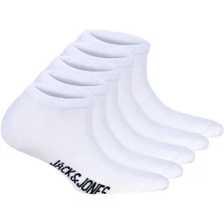 JACK & JONES Dongo Sneakersocken 5-Paar Weiß 38-43