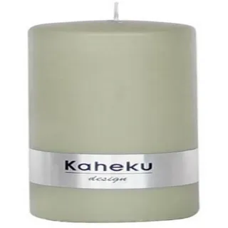 Kaheku Stumpenkerze Powder Cylinderkerze 15 cm