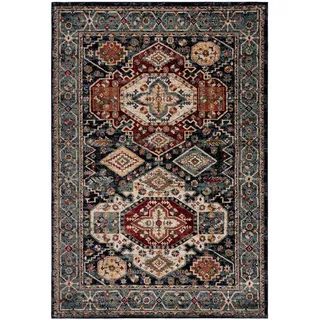 KADIMA DESIGN Kurzflorteppich 80 x 150 cm Blau