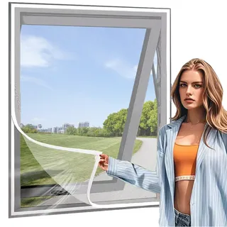 Insektenschutz Fenster Rollo 125x150cm Weiß Moskitonetze für Fenster Insektenschutzrollo füR Dachfenster Insektenschutz Fenster Dachfenster
