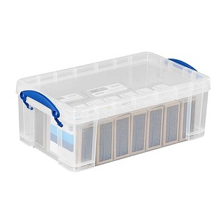 Really Useful Box Aufbewahrungsbox 5,0 l transparent 34,0 x 20,0 x 12,5 cm