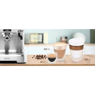 ETA 2x 80ml Espresso-Gläser Set
