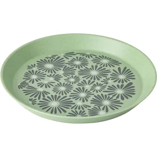 Koziol Blomster Speiseteller 20,5 cm grün