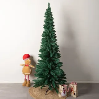 Gravidus Schmaler künstlicher Weihnachtsbaum grün 180 cm