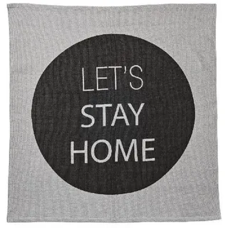 Bloomingville Teppich Teppich Let's Stay Home