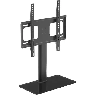 VCM B-TTS 400 TV-Rack 46 x 67,4 x 24 cm Schwarz Glas/Metall/Stahl