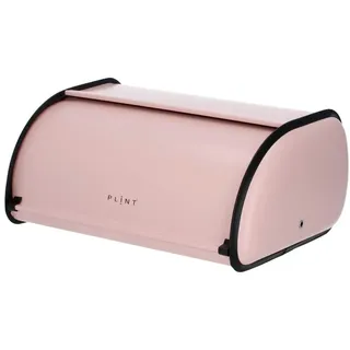 Vintage Retro Brotkasten Brotbehälter Brotbox Almost Black PLINT Metallbox (Rose)