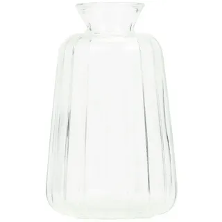 Viana Tischvase Dekoflaschen Glas Retro Mini Vasen Kerzenhalter H11cm 6er Set, 6 Stück