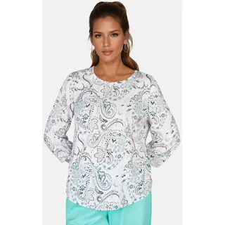 NAVIGAZIONE Print-Shirt (1-tlg) im angesagten Paisley-Design weiß 38 EU