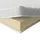 Premium Latex-Topper 90 x 210 cm weiß