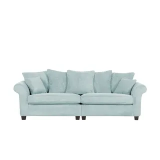 Sofa.de Big-Sofa 264 cm 3-Sitzer türkis/petrol