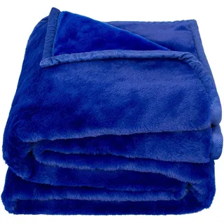 Wohndecke The Blanket, ZOEPPRITZ1828, Extra weiche Decke aus recyceltem Polyester blau 150 cm x 200 cm