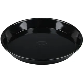 Dr. Oetker Pizzablech rund Ø20 cm – Emaille Backblech mit Antihaft-Effekt, Für Pizza, Quiche & Aufläufe, Hitzebeständig bis 400°C, Spülmaschinengeeignet, Airfryer geeignet, Made in Germany