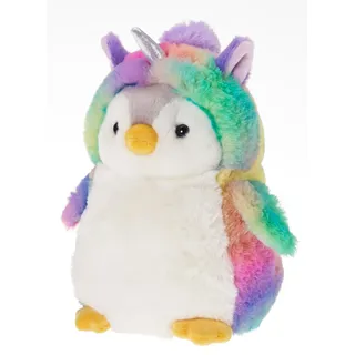 Müller - Toy Place - Plüschtier Pinguin Rainbow, 19 cm