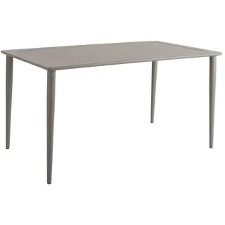 Brafab Nimes Gartentisch 140 x 78 x 73 cm Beige/Khaki