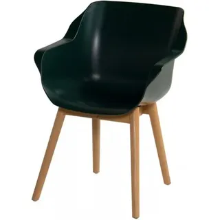 Sophie Teak Dining Stuhl dunkelgrün - Hartman