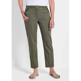 GOLDNER SARA Konische Hose Grün 22