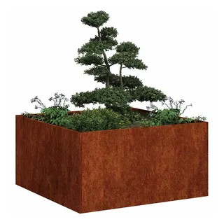 vidaXL Rostig 80 x 80 x 40 cm Braun