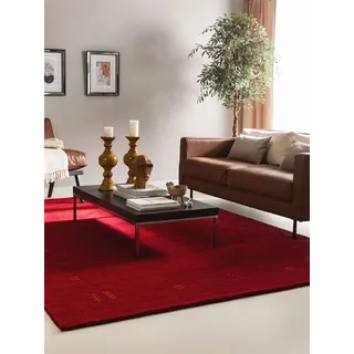 benuta Jamal Wollteppich 120 x 170 cm Rot