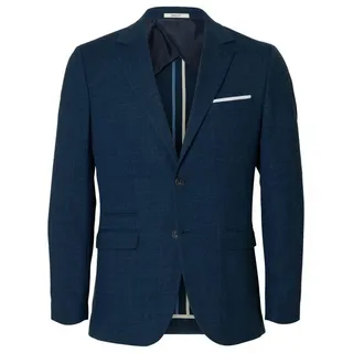 Selected Slim Fit Anzugsakko mit Woll-Anteil Modell 'OASIS', Marine, 50