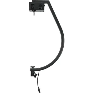 Eurolite Stativhalterung PRO mit DMX-Motor für Spiegelkugeln bis zu 50cm sw Spiegelkugel Schwarz