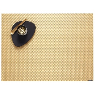 Chilewich Tischset Basketweave Rectangle Gilded