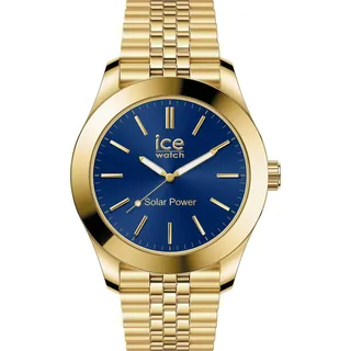 ICE-Watch Ice Steel Solar M Gold Blau