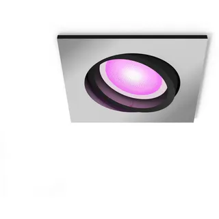 Philips Einbauspot 1 eckig grau