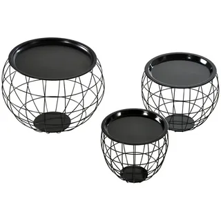 Homcom Couchtisch, Beistelltisch, Kaffeetisch, abnehmbare Tischplatte,