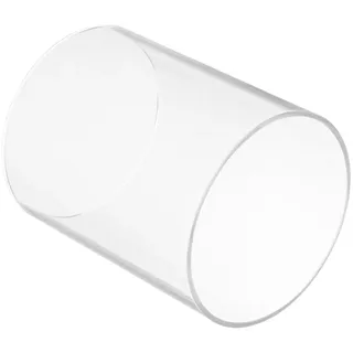 SOLUSTRE Kerzenglas aus Glaszylinder mit Winddichtem Design und Hoher Transparenz Offener Windlicht Kerzenhalter für Hochzeit und Elegante Tischdekoration