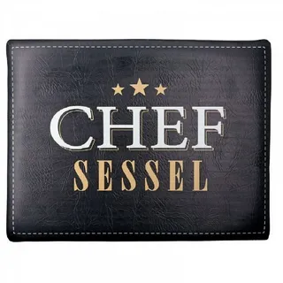 Gilde Chef Sessel Sitzpolster 49831 40 x 40 cm Schwarz