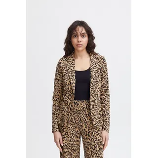 ICHI IHKATE LEOPARD JACQUARD BL in Bunt | M
