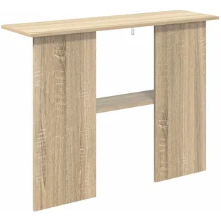 vidaXL Sonoma-Eiche Konsolentisch 100 x 30 x 75 cm Braun