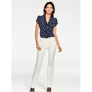 Heine Schluppenbluse Blau 38
