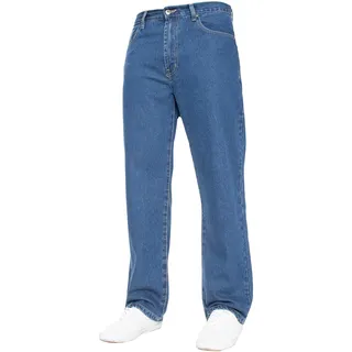 Herren Gerade Leg Einfach schwer Works Jeans Denim Hose alle Hüfte groß Größen erhältlich in 4 Farben - 42W / 30L