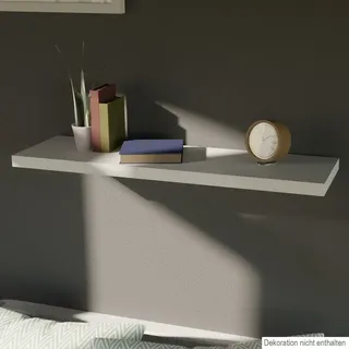 LINDER EXCLUSIV Wandregal 80 x 23,5 cm Weiß