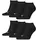 Sneaker Socken 6er Pack Schwarz 39-42