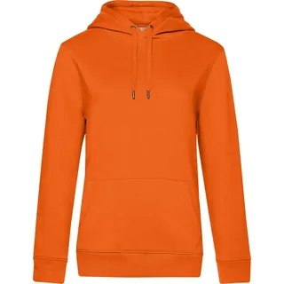 B&C Damen Kapuzen Sweater QUEEN Hooded Hoodie WW02Q pure orange M
