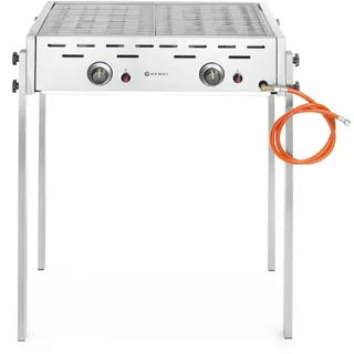 HENDI Gasgrill Roast-Master Pro schwarz