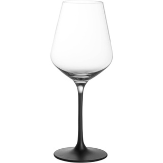 Villeroy & Boch Gläserset - Weißwein Manufacture 4tlg. Kristall, Kristalloptik Schwarz