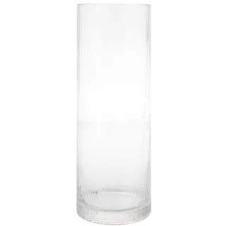 Storefactory Windlicht Windlicht/Vase RAMSJÖ M klarglas, Ø 12x35 cm weiß