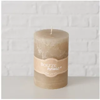 Boltze Casual Stumpenkerze 10 cm beige