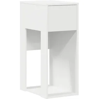 vidaXL Computerschrank mit Schublade Weiß 30x44x74 cm