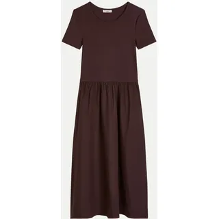 Marc O'Polo Jerseykleid Freizeitkleid Braun XL