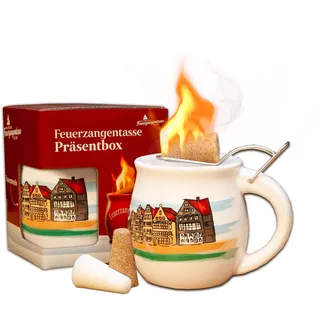 Feuerzangentasse 1er-Set, Weiß/Bremen - für Feuerzangenbowle