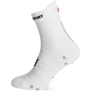 compressport Pro Racing Socks V4.0 Ultralight Run High 1 Paar Weiß 39-41