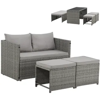Svita Athina Set 7-tlg. Grau