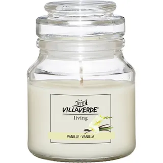 Villa Verde Duftkerze Vanille 7,8 cm beige